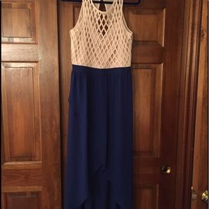 Chiffon High-Low Dress